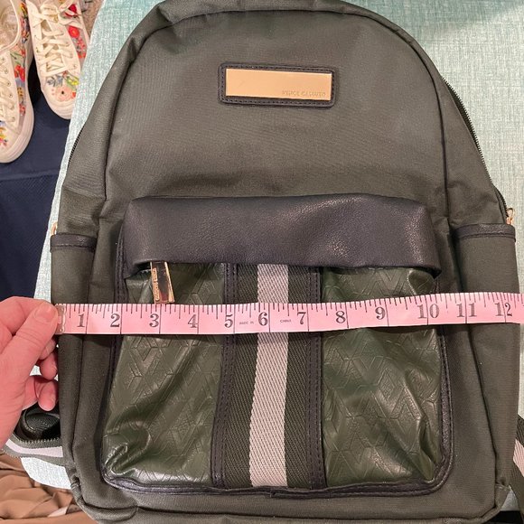 Vince Camuto Olive Green and Black Backpack main image 8